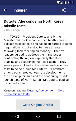 Live Philippines News screenshot 4