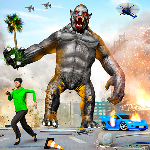 Monster Gorilla Rampage: Animal Attack Simulator icon