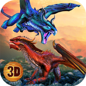 Flying Fire Dragon Fighting Arena icon