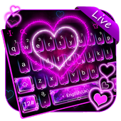 Live Neon Heart icon
