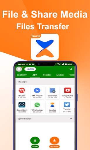 Files Transfer & Sharit Guide 2021 स्क्रीनशॉट 1