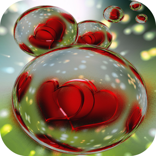 Heart Droplets Live Wallpaper icon