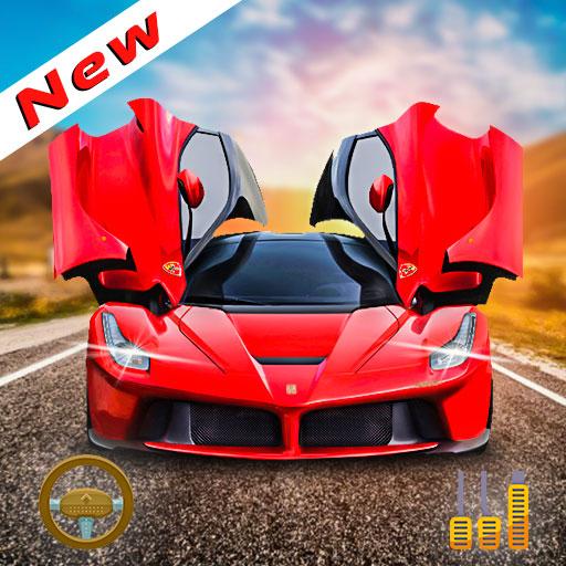 Super Car Traffic Racing Game 3D icon