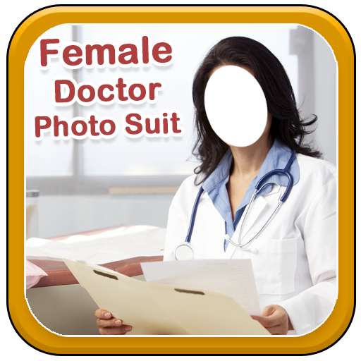 Female Doctor Photo Suit New icon