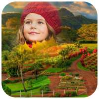 Garden Photo Frame on 9Apps