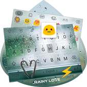 Rainy Love Keyboard - My Photo life on 9Apps