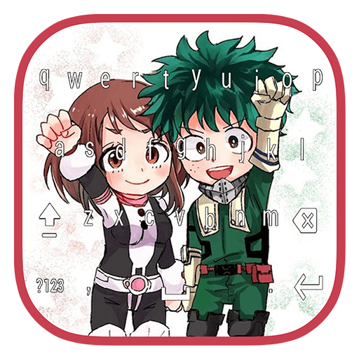 Anime Keyboard Theme MHA icon