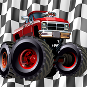 Real multiplayer climb race on hot hills icon