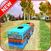 Offroad Bus Driving 2018 – Uphill Drive Simulator आइकन
