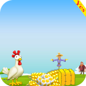 hay candy farm jump day icon