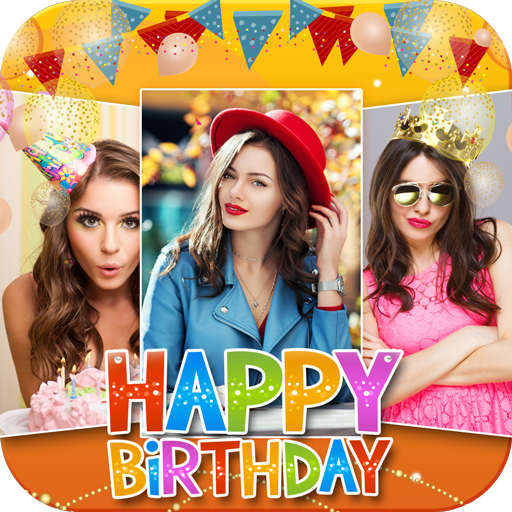 Birthday Video Maker with Song and Name icon