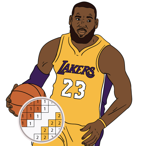 Pixel Art Basketball Sandbox 3D icon