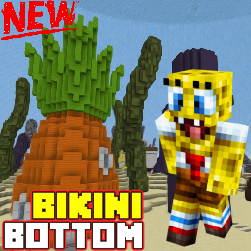 ikon Bikini Bottom City Map [Mobs Mod]