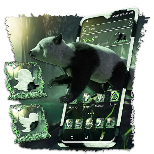 Panda Forest Launcher Theme icon