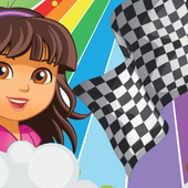 Dora Racing Car icon