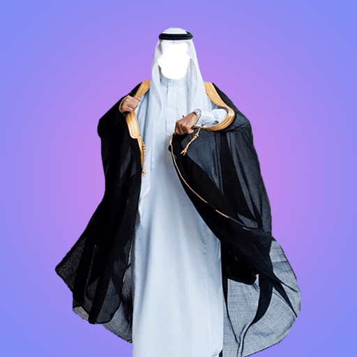 Arab Man Photo Suit icon