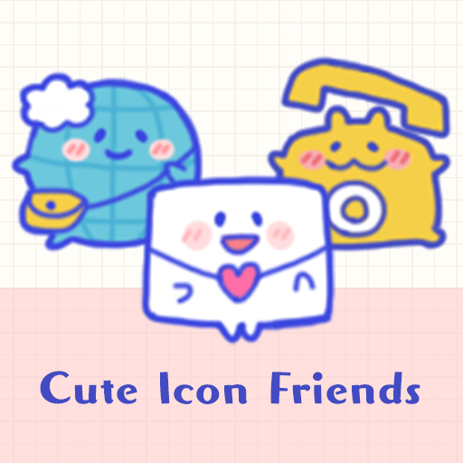 Cute Icon Friends Theme  HOME icon