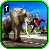 Angry Elephant Attack 3D icon