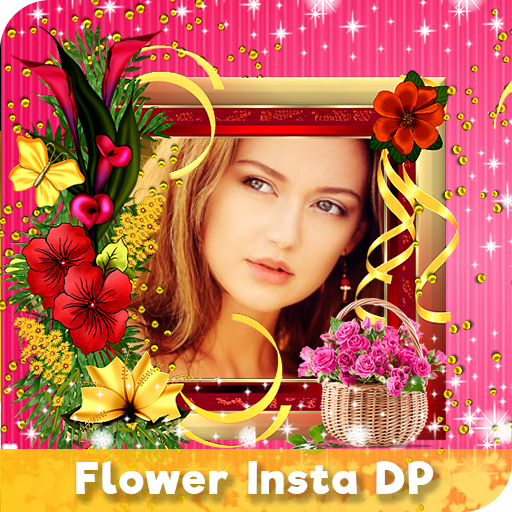 Flower Insta DP , Flower Frames Profile Pic icon