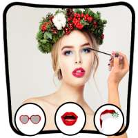 Chrsitmas Makeup Photo Editor:Christmas Stickers