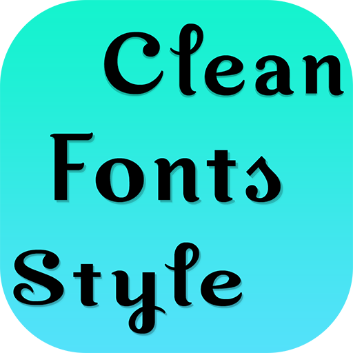 Clean Fonts Style icon