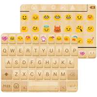 Light Wood  Wallpaper for Emoji Keyboard on 9Apps