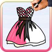 How To Draw Dresses on 9Apps