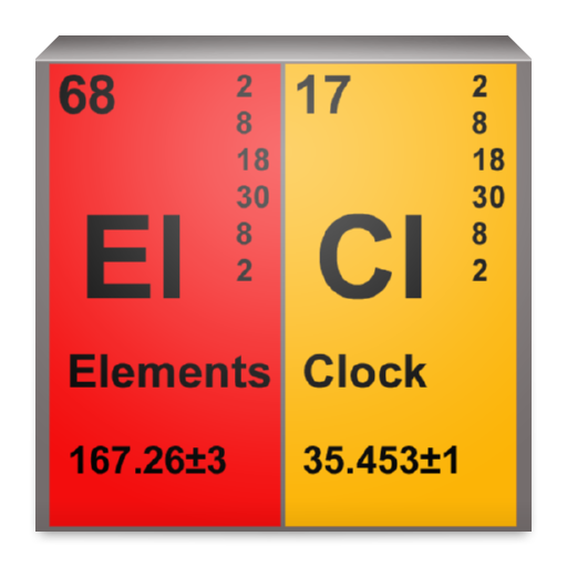 Chemical Elements Clock icon