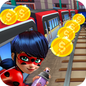 Subway Ladybug 🐞 Cat Noir Adventure 2019 icon