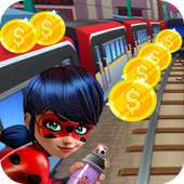 Subway Ladybug 🐞 Cat Noir Adventure 2019
