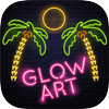 Glow Draw - Neon Art أيقونة
