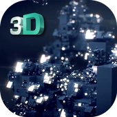 Cube 3D Live Wallpper icon