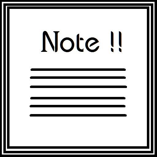 Note icon