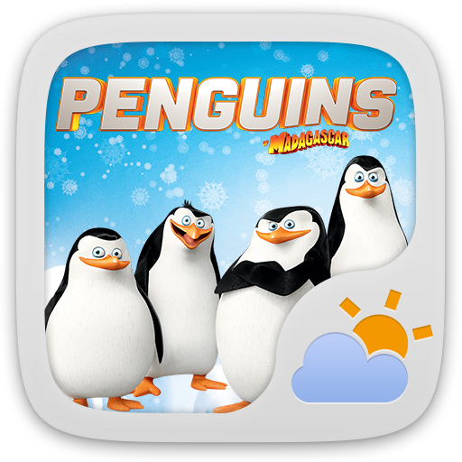 Penguins Of MG Weather Widget أيقونة
