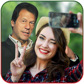 Selfie with Imran khan- Profile DP Maker 2018 icon