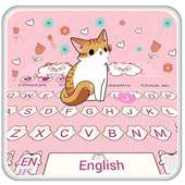 Cute Pink Kitty Keyboard on 9Apps