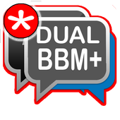Dual Messenger bbm  ANDROID icon