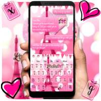 Cinta Keyboard Menara Pink