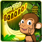 Bananas Collage Benji Monkey icon