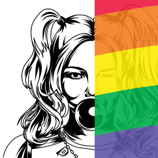 How to Draw Harlley Quin icon