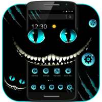 Dark Evil Smile Cat Theme on 9Apps