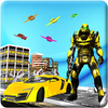 Flying Car Robot Transformation Real Robot Car icon