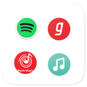 Spotify Gaana Wynk Jio Music MP3 Songs informate icon