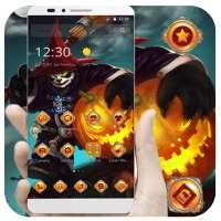 Halloween Panda Master Pumpkin Theme on 9Apps