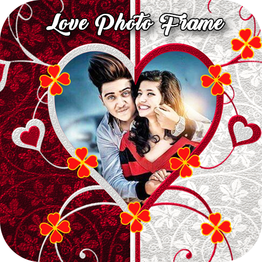 Love photo frames icon