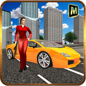 Crime Girl Car Theft icon