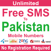 Free SMS To Pakistan أيقونة