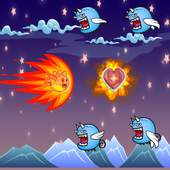 Dragon Power - Flap Dragon &amp; Shooting Fire Ball أيقونة