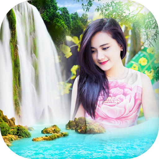 Waterfall Photo Frames Beauty Image Editor icon