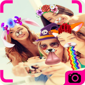 face camera beauty editor icon